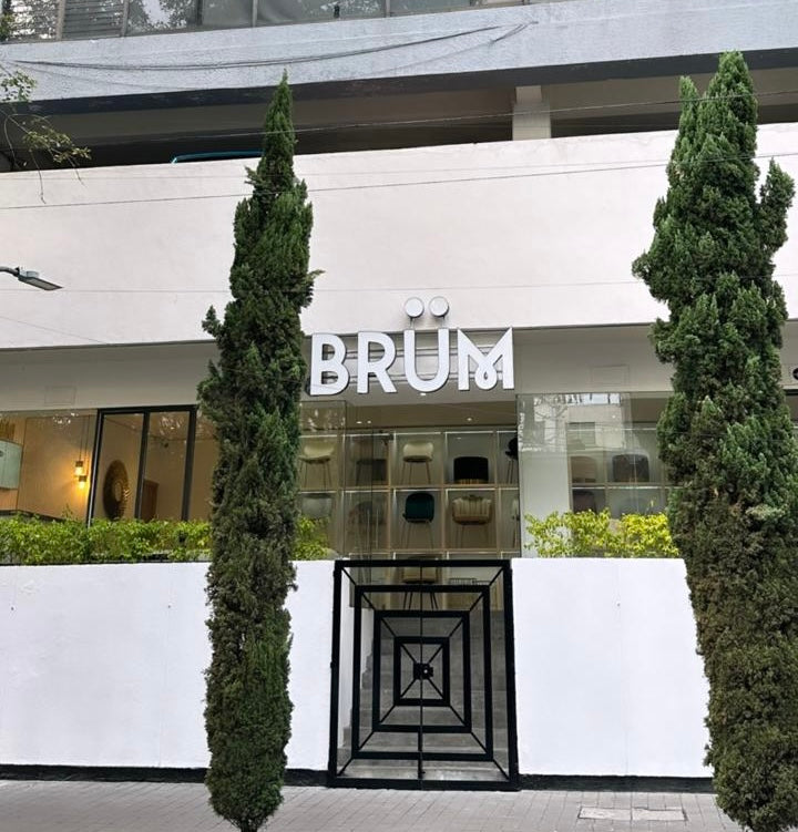 Showroom Brüm en Polanco, Ciudad de México