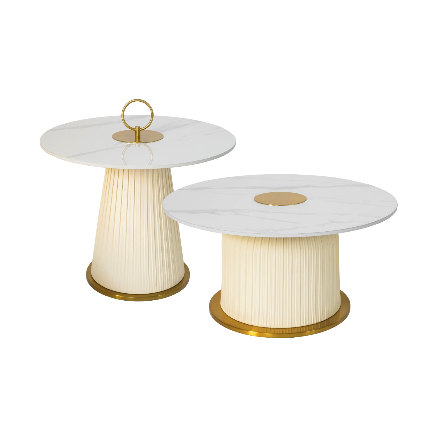 Set de 2 Mesas de centro Monaco