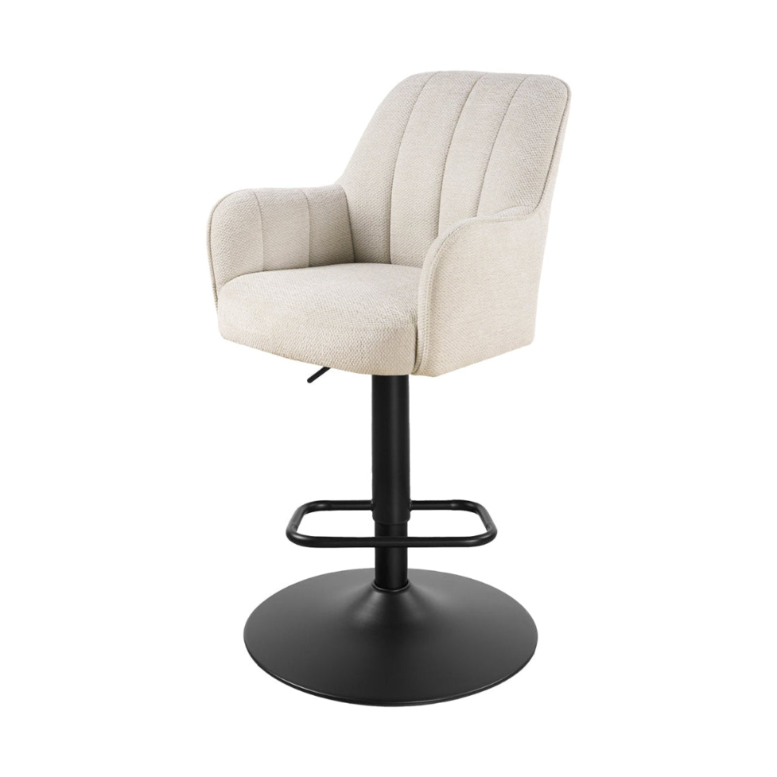 Banco Amsterdam Crema Vista En Perspectiva