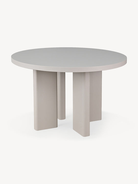 Mesa de Comedor Caba Greige Vista en Perspectiva