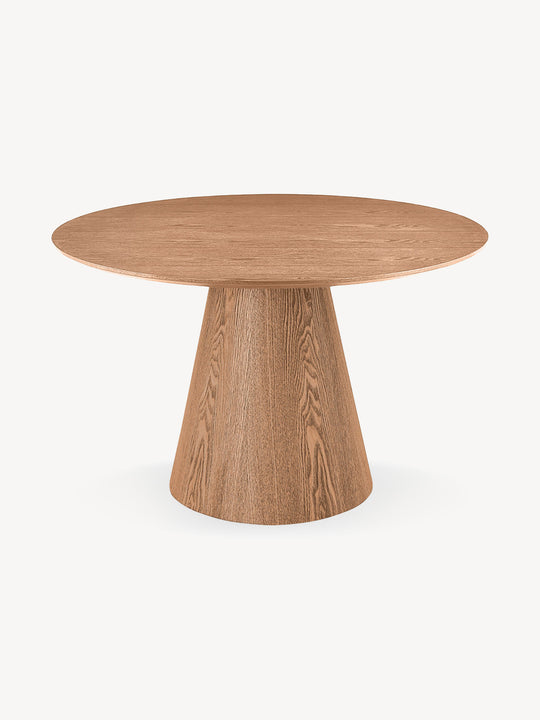 Mesa de Comedor Laredo Natural 120cm Vista en Perspectiva