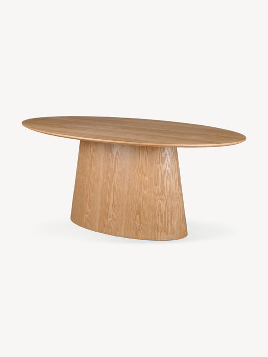 Mesa de Comedor Tokio Natural 180cm Vista en Perspectiva