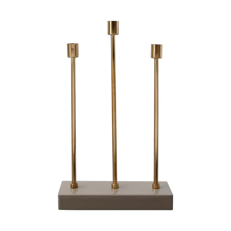 Candelabro Rivoli Taupe