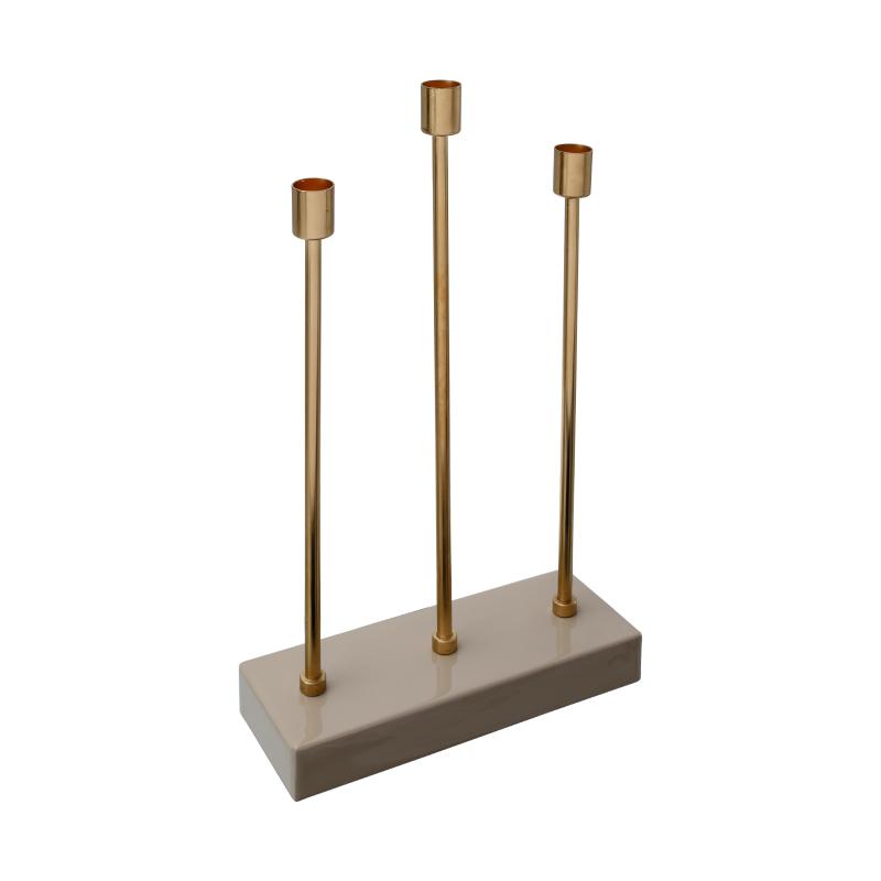 Candelabro Rivoli Taupe