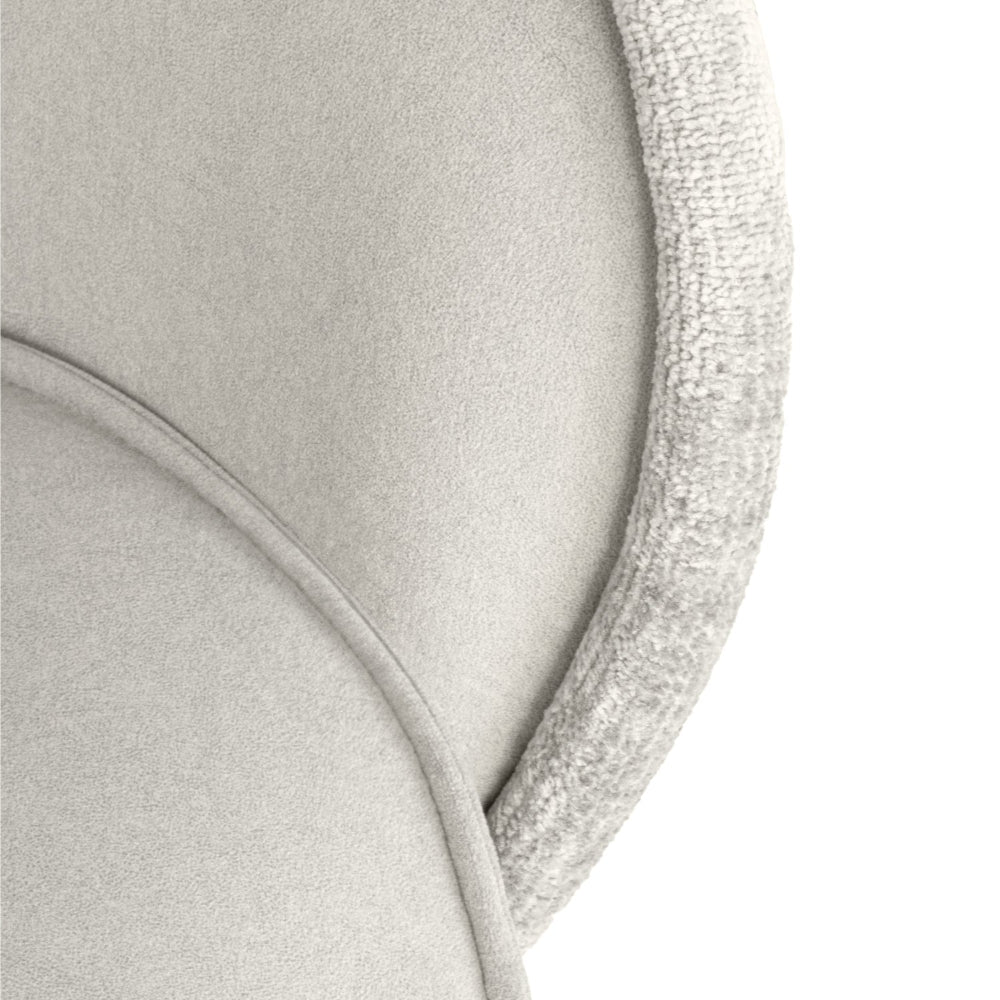 Silla Monaco Beige Vista Trasera a Detalle del Respaldo