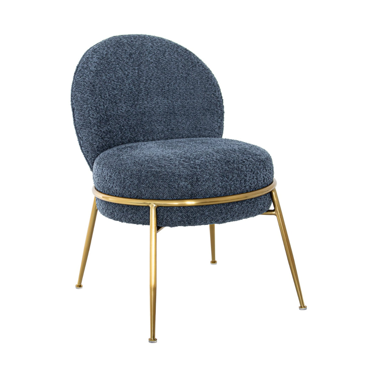 Silla Brela Azul vista en Perspectiva