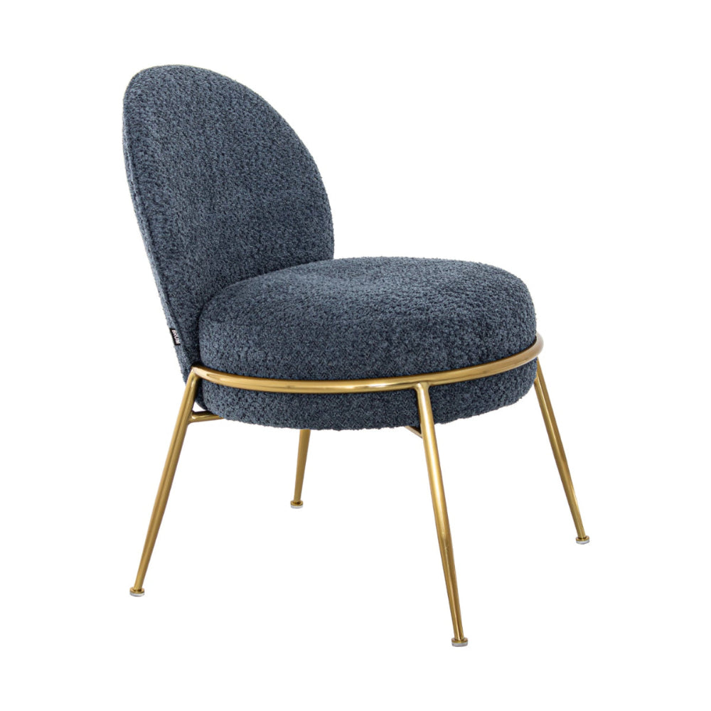 Silla Brela Azul vista Lateral