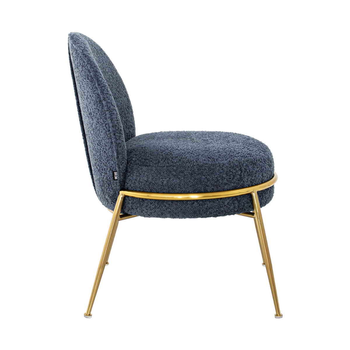 Silla Brela Azul vista Lateral