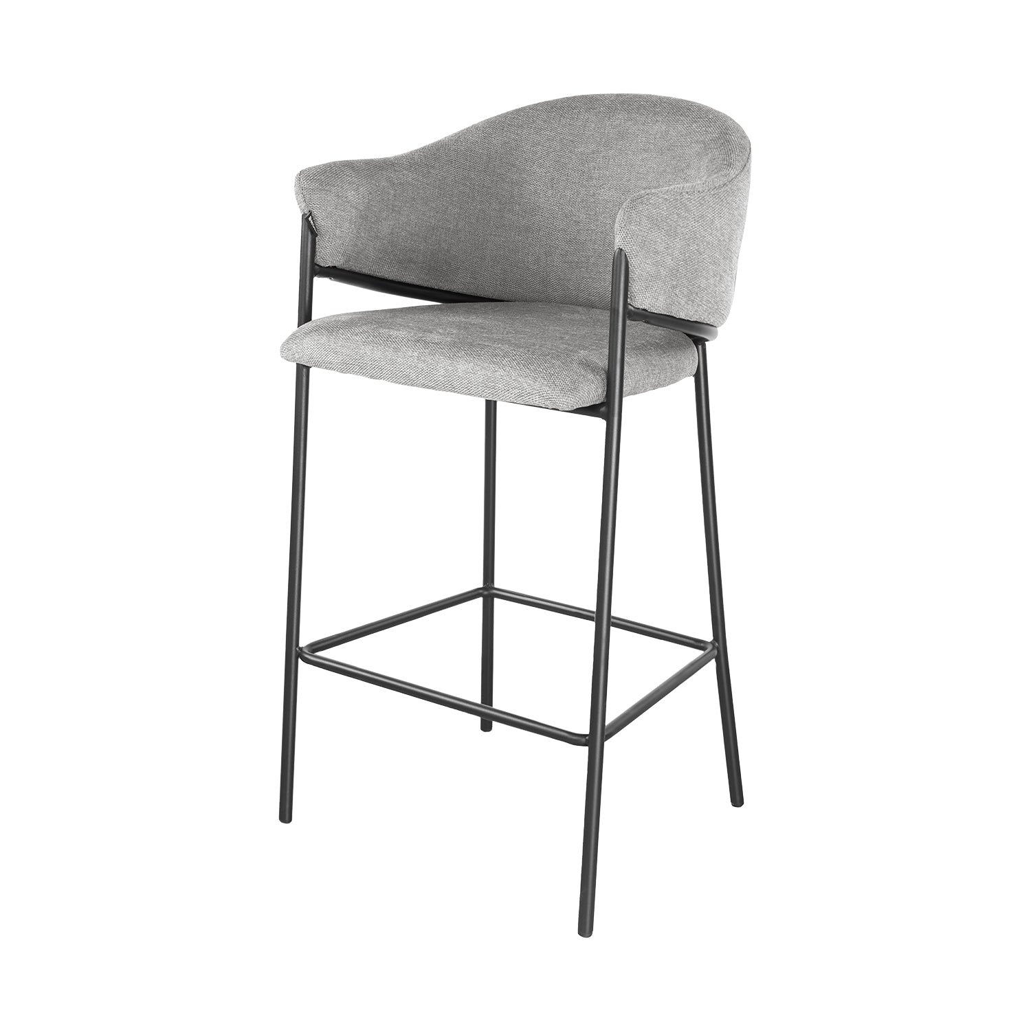 Banco Berlin Pata Negra Gris Vista en Perspectiva 