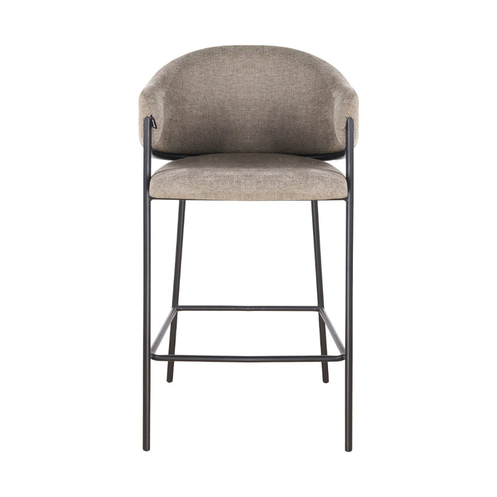 Banco Berlin Pata Negra Taupe Vista Frontal 