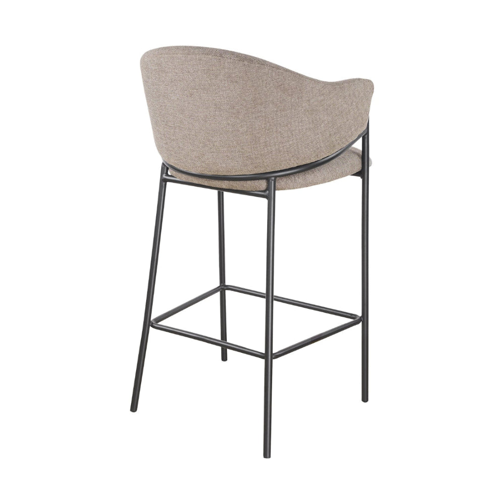 Banco Berlin Pata Negra Taupe Vista Perspectiva Trasera