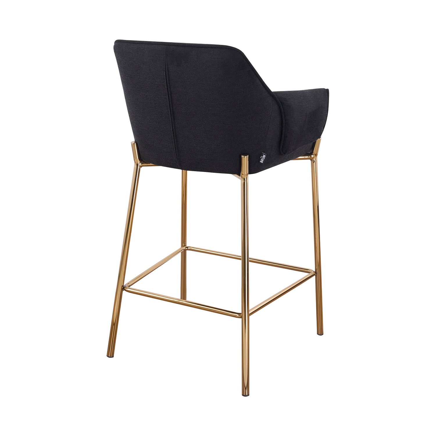 Banco Toronto Black Vista En Perspectiva Trasera