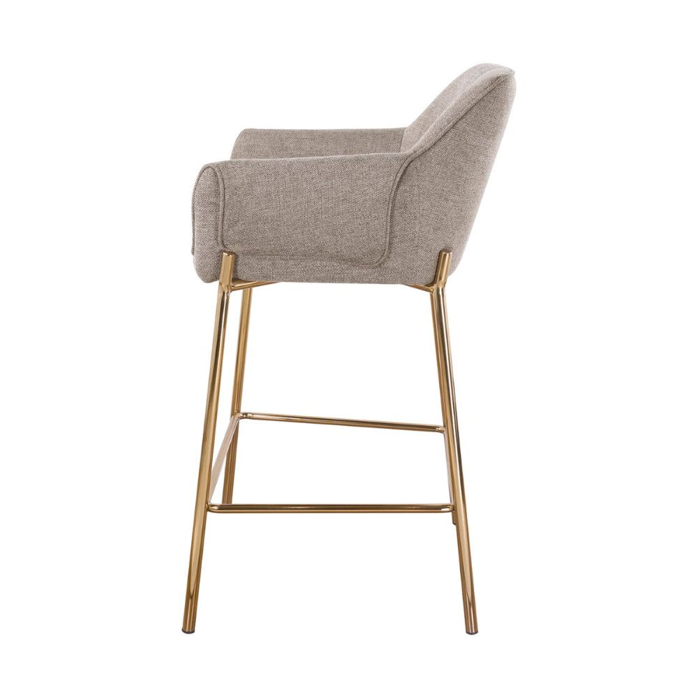 Banco Toronto Taupe Vista Lateral