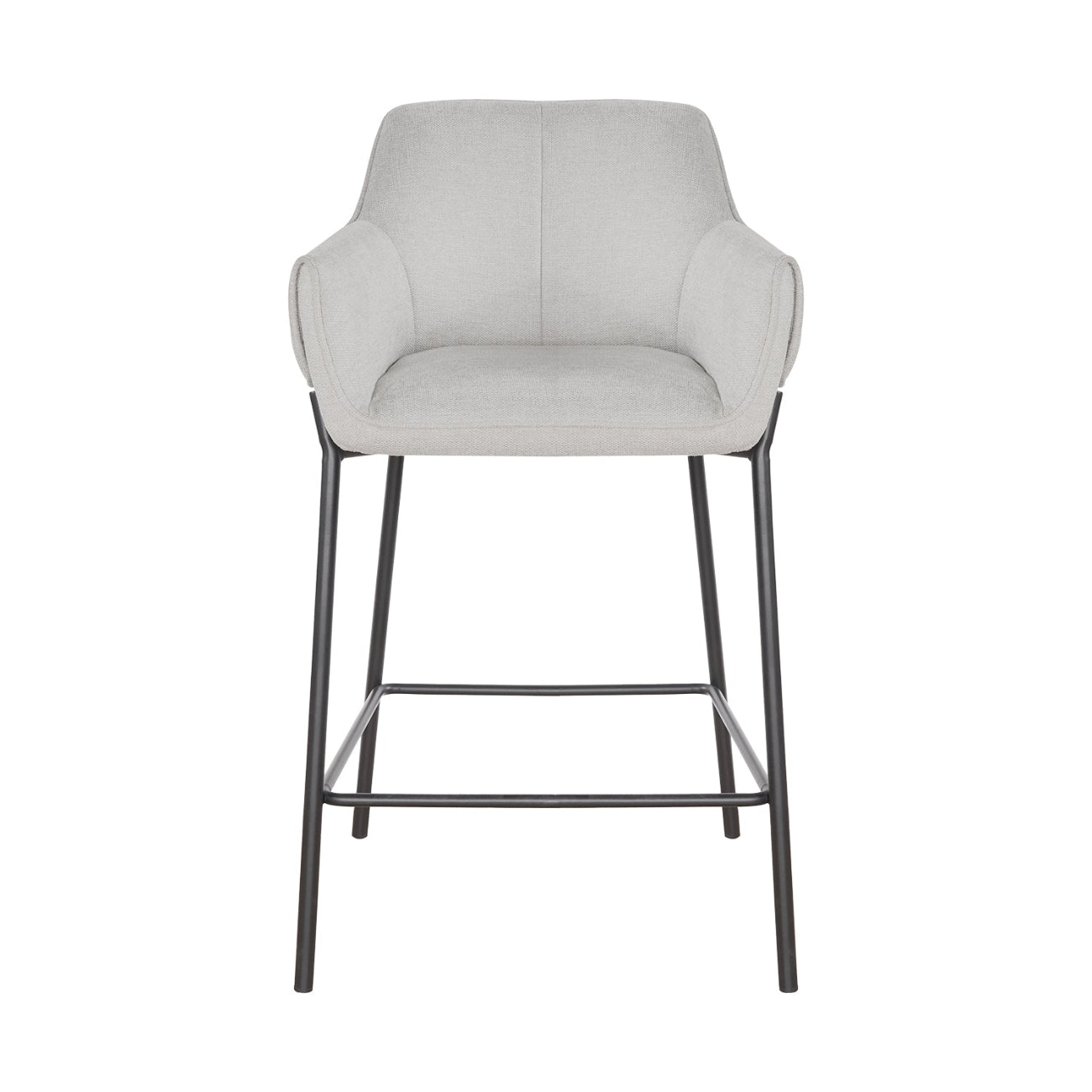 Banco Toronto Pata Negra Grey Vista Frontal