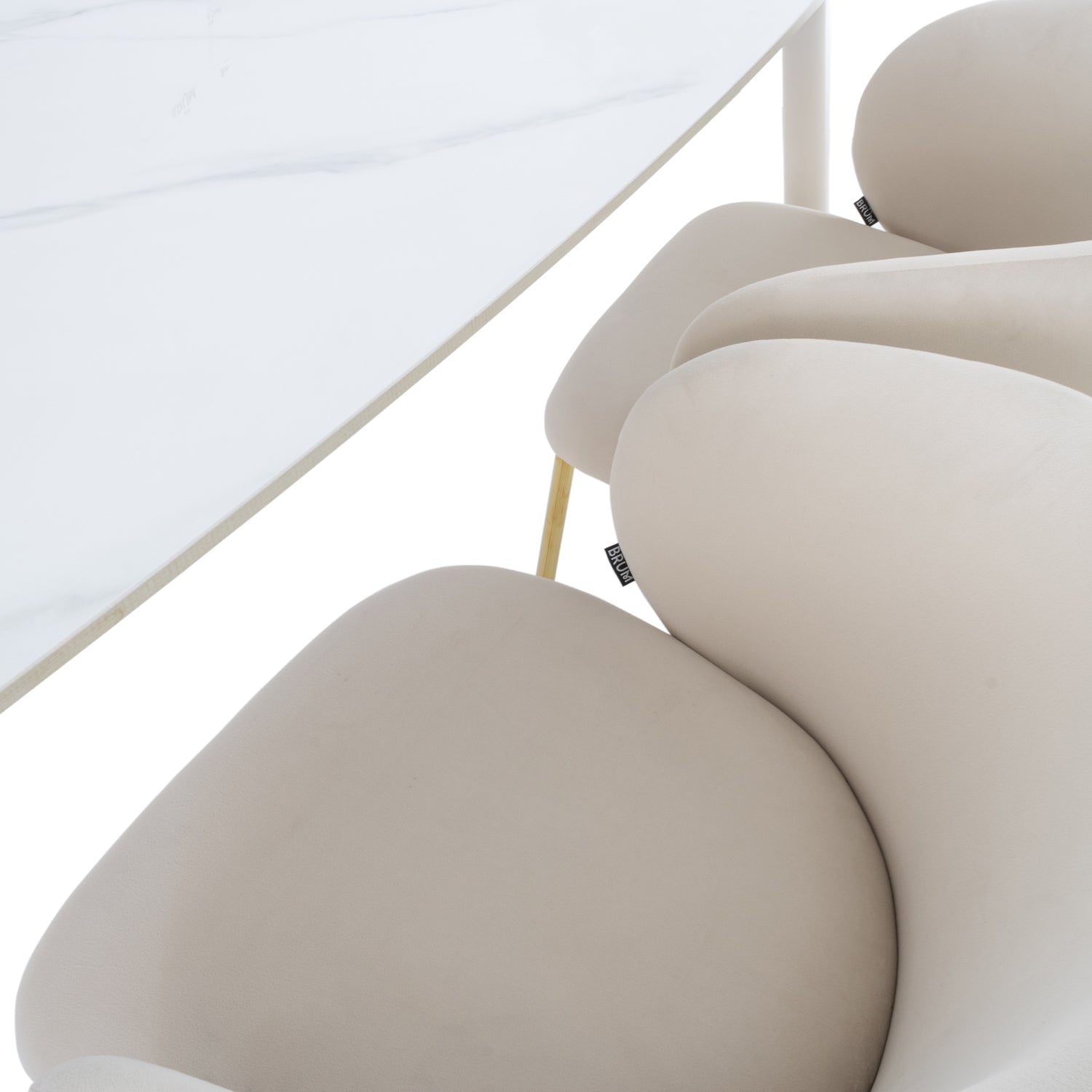 Mesa de comedor Bangkok Blanca 160cm