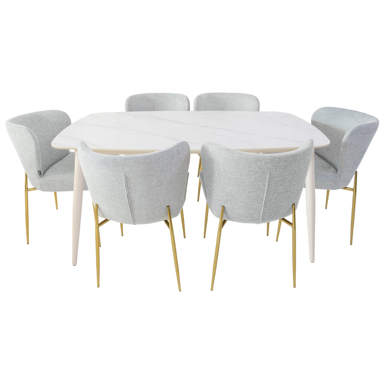 Mesa de comedor Bangkok Blanca 160cm