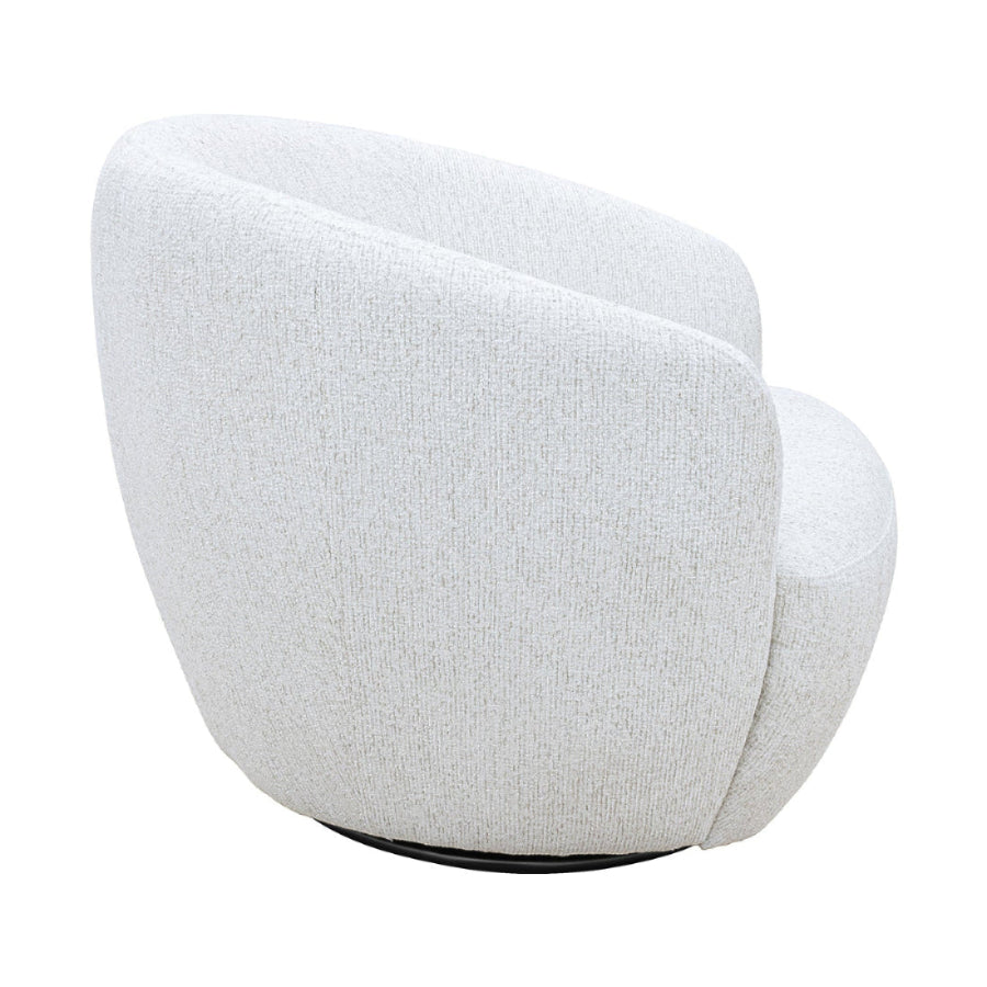 Sillon Giratorio Biarritz Beige Vista Lateral