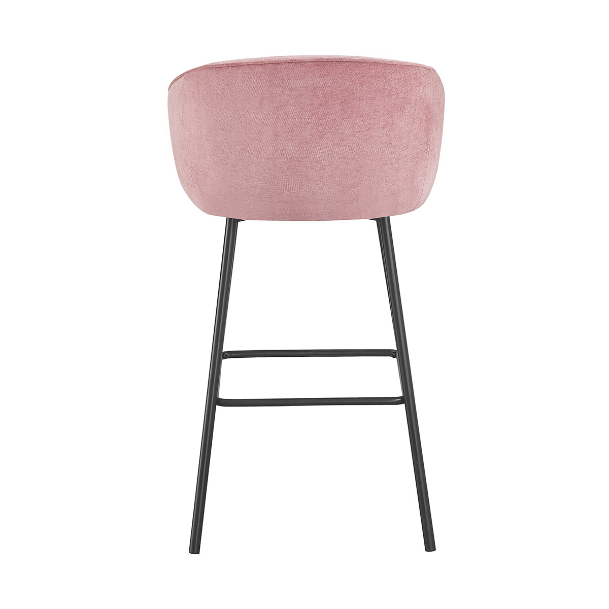 Banco Alto Miami Rosa Vista Trasera