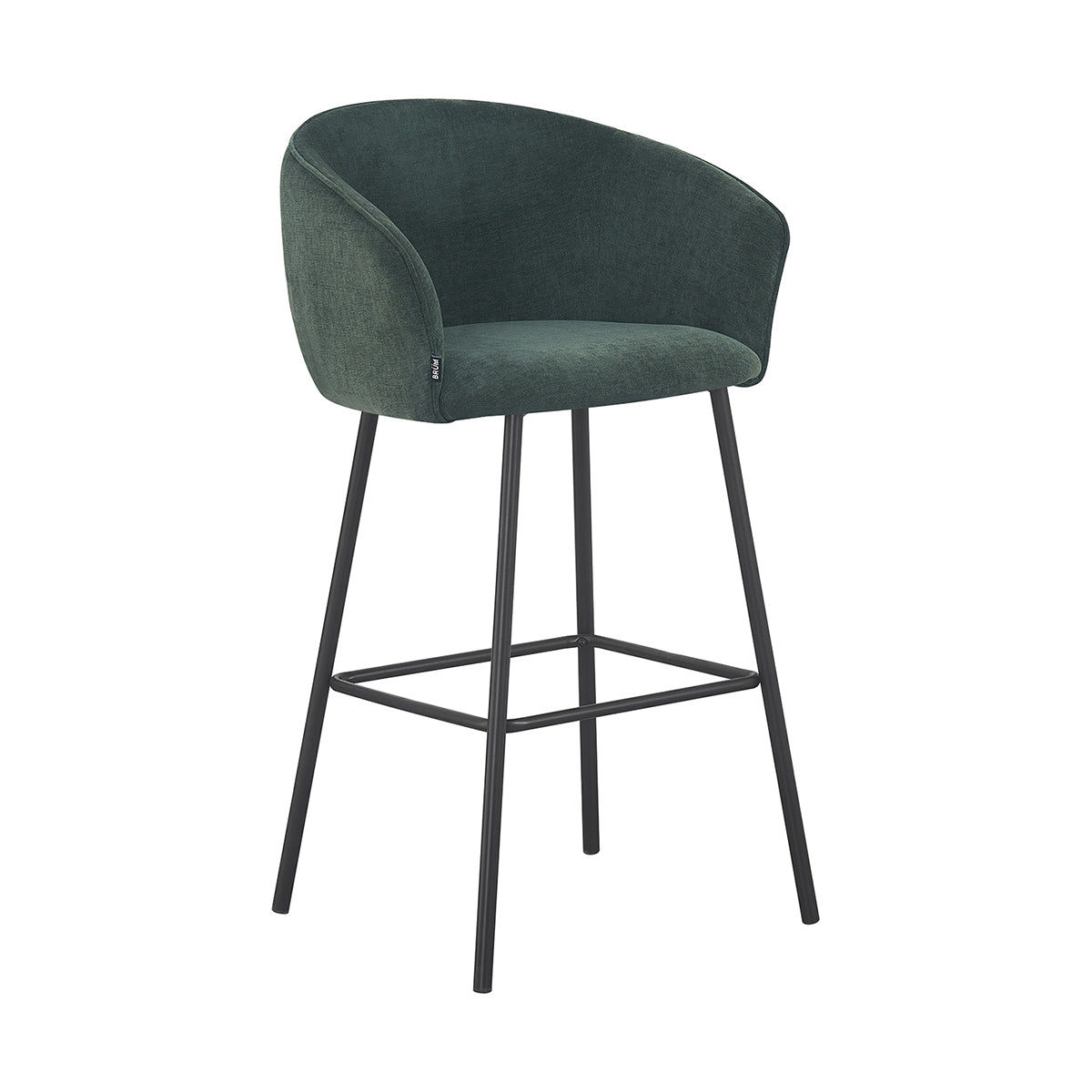 Banco Alto Miami Verde Vista en Perspectiva 