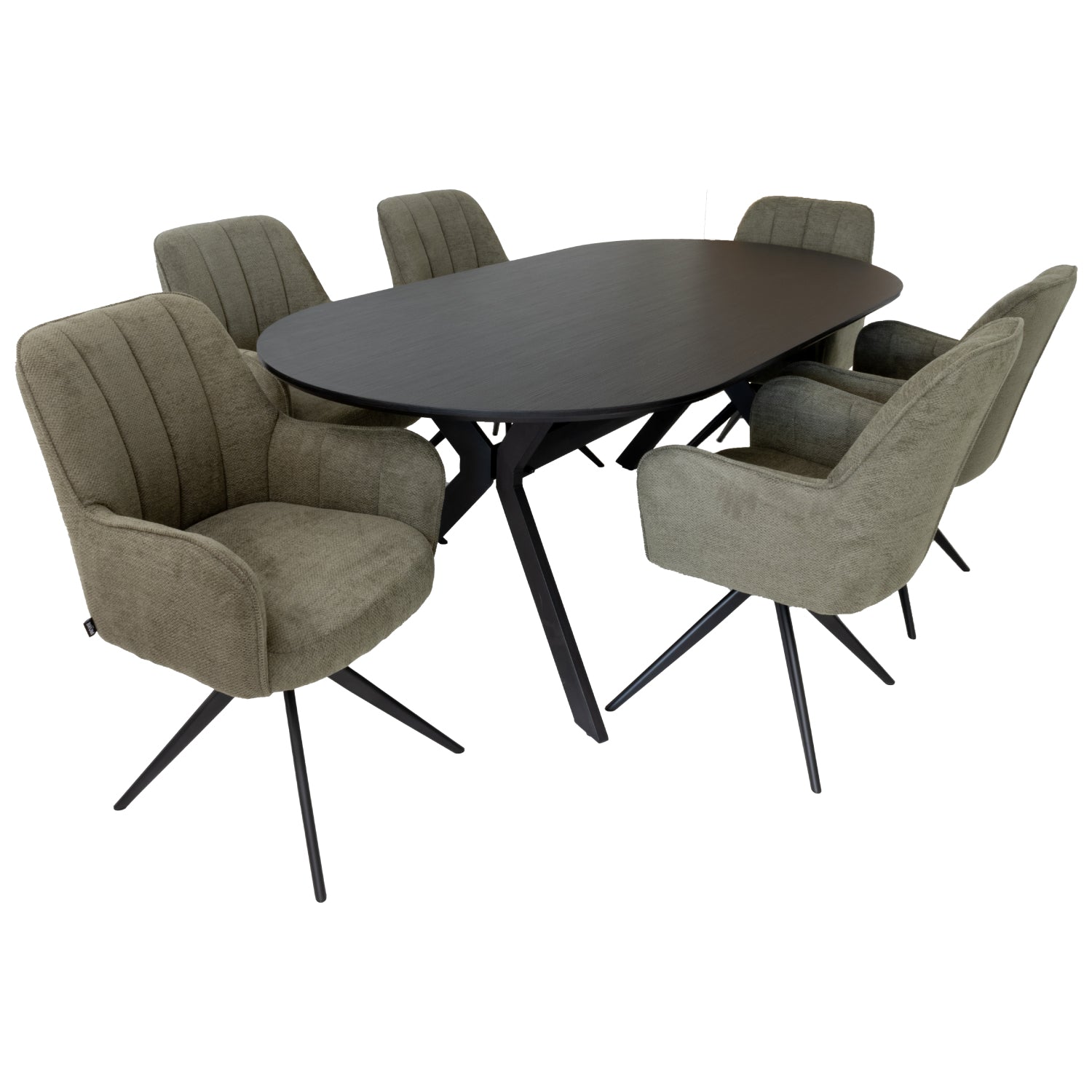 Silla Amsterdam de asiento giratorio