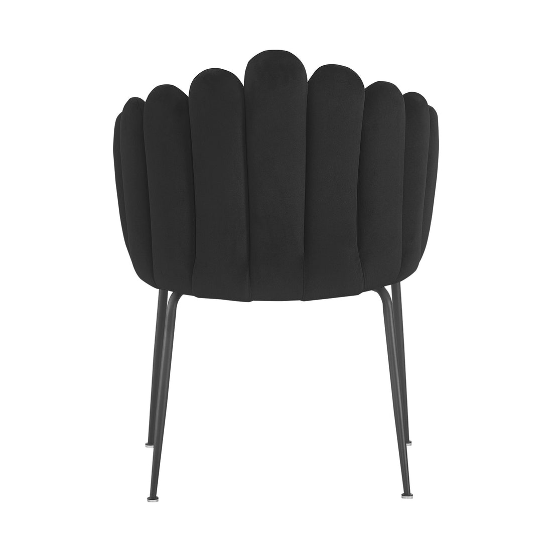 Silla Cordoba Negra Vista Trasera