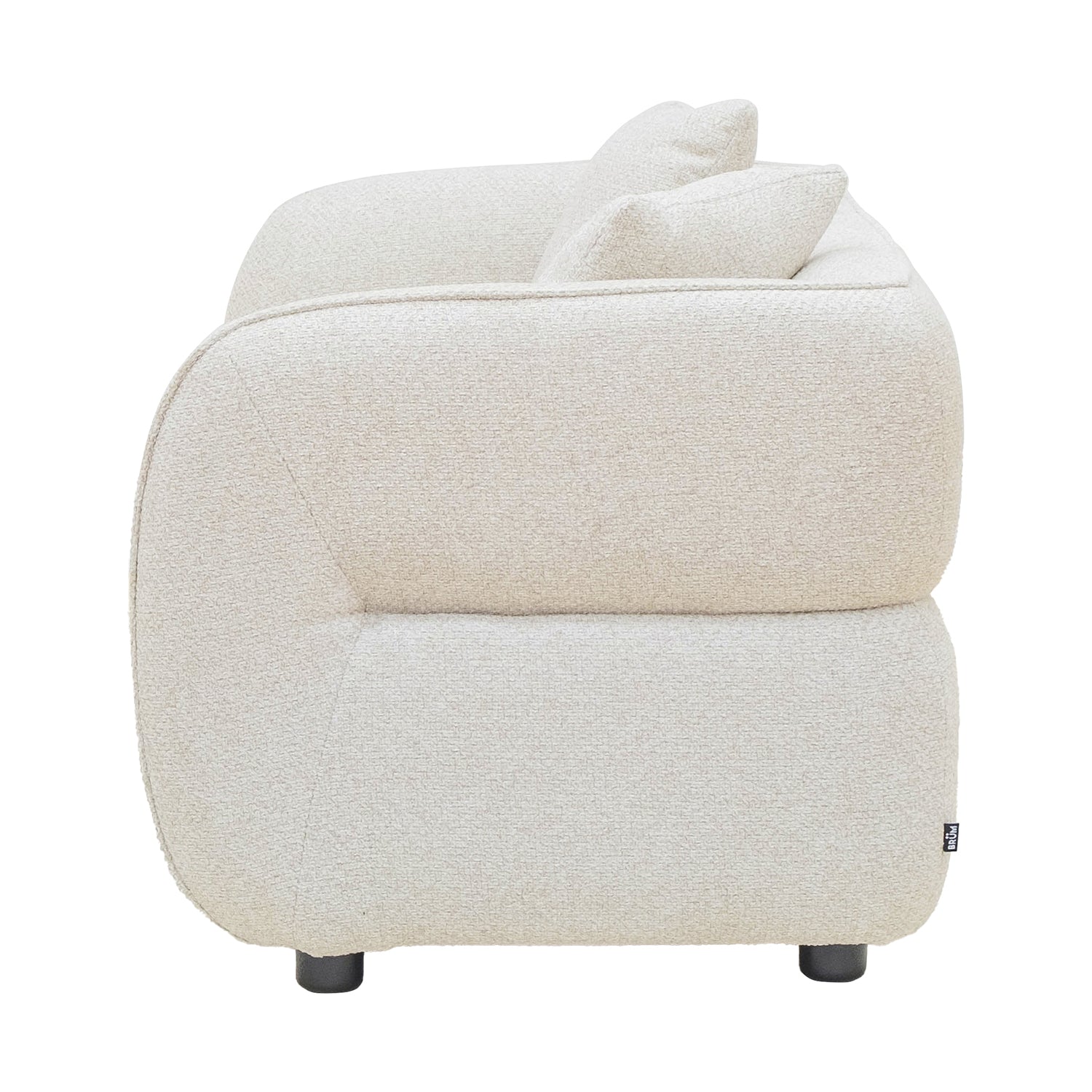 SOFÁ DETROIT BEIGE VISTA LATERAL