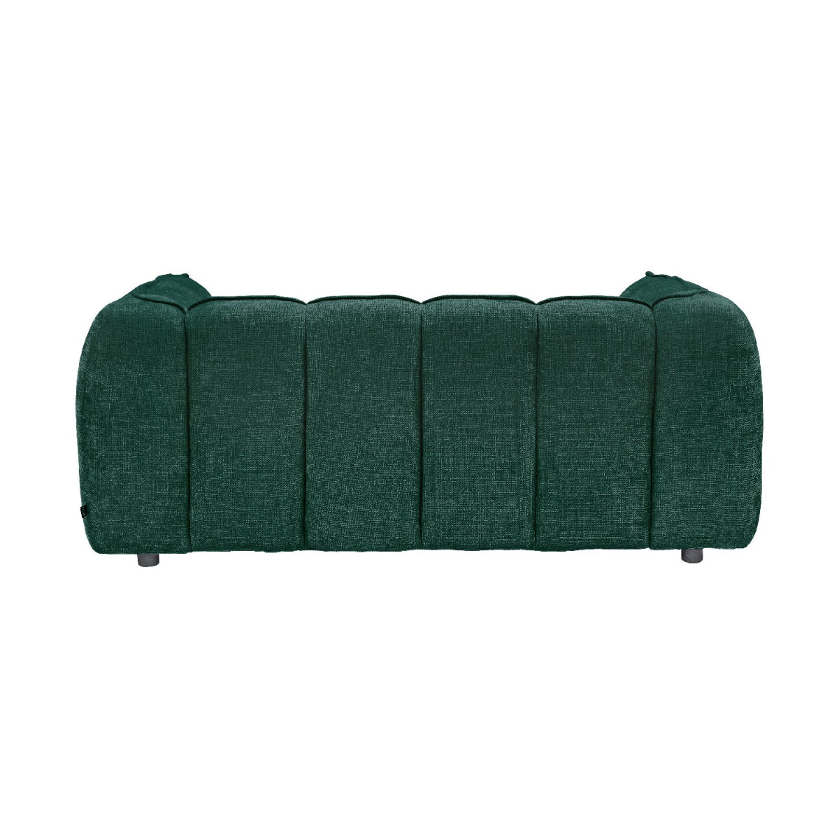 Sofá Milán 2 Plazas Verde Vista Trasera