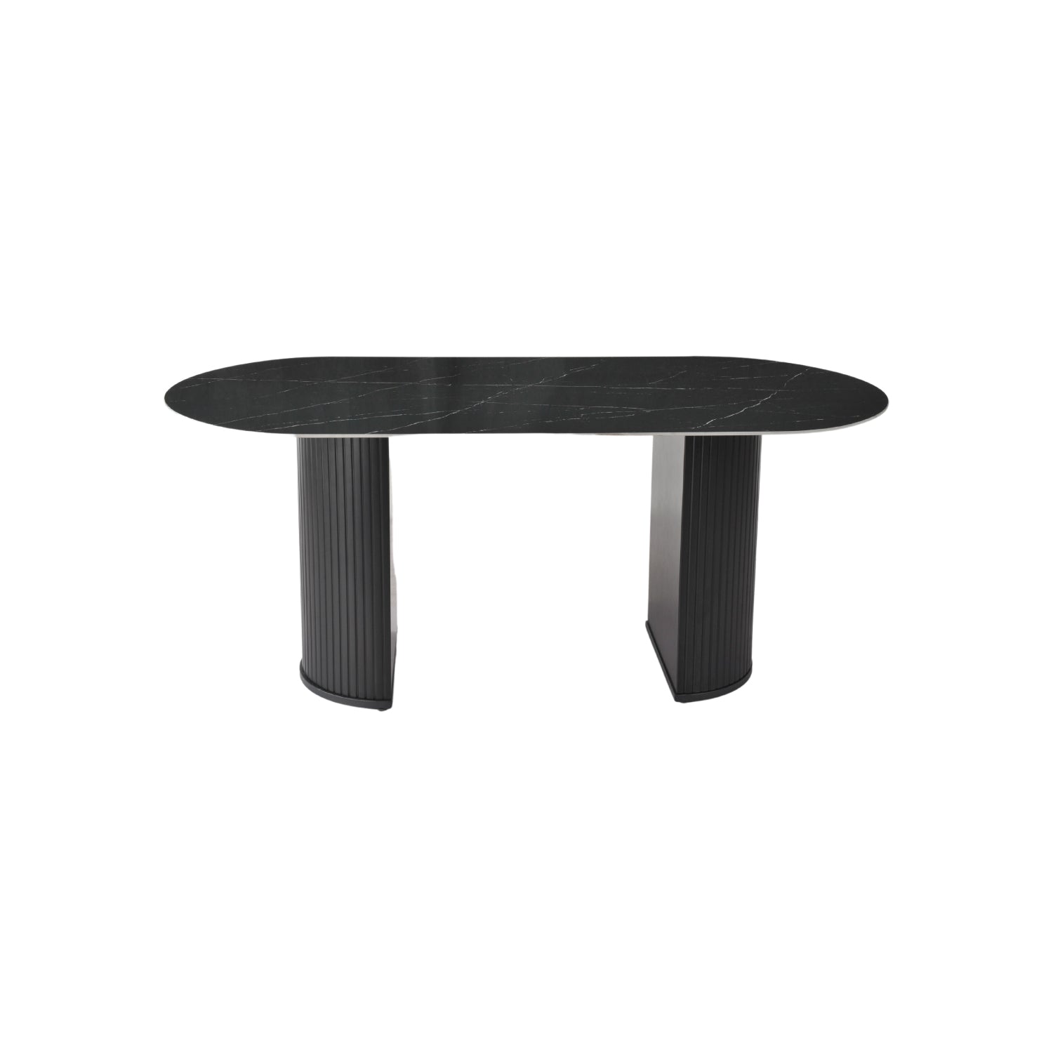 Mesa de Dubrovnik Negro 180cm