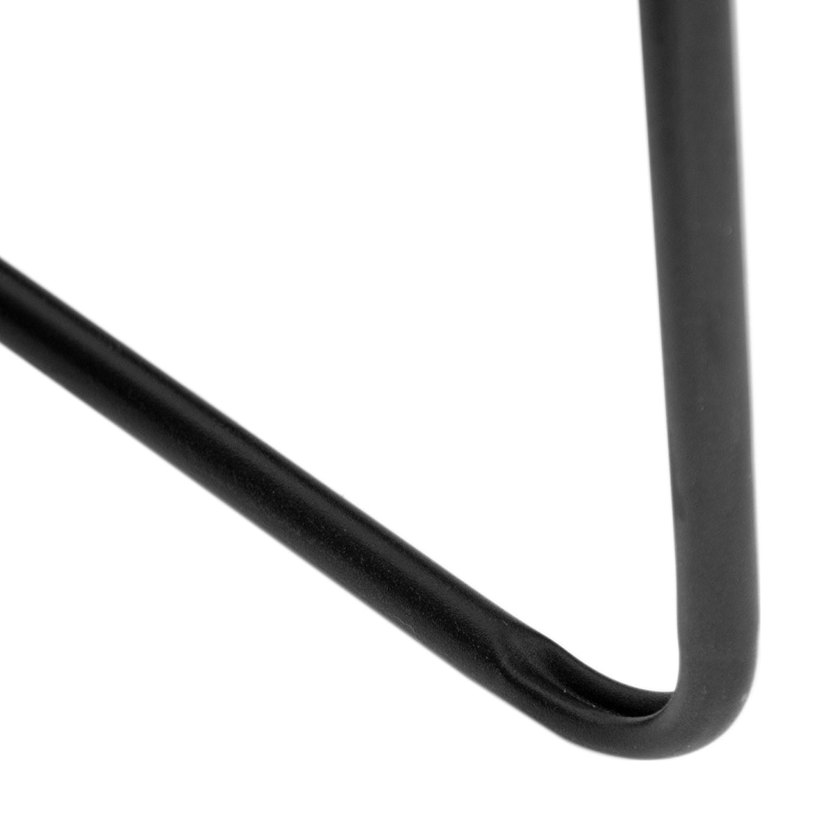 ESPEJO SEUL 165 CM MARCO NEGRO FOTO DETALLE PATA TUBULAR DE ACERO