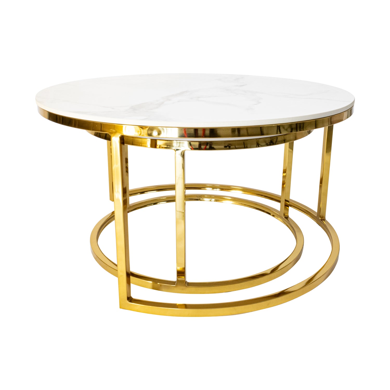 Set de Mesas de Centro Madison Gold