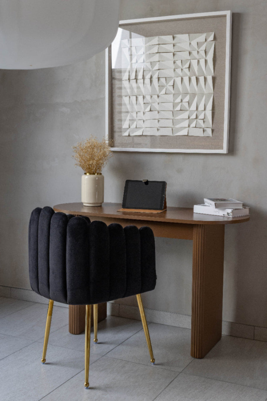 Credenza Togo Nogal en Habitacion de Estudio