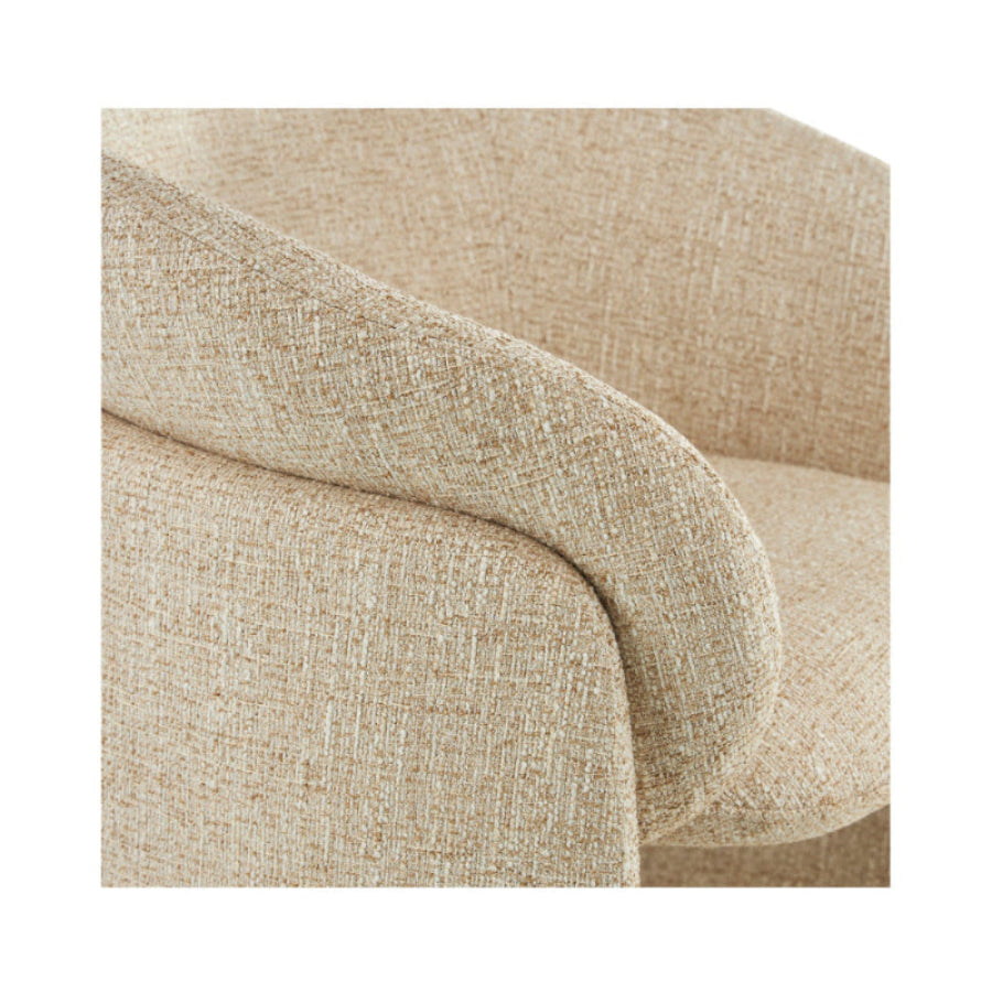 Sillón Jordania Beige Vista a Detalle