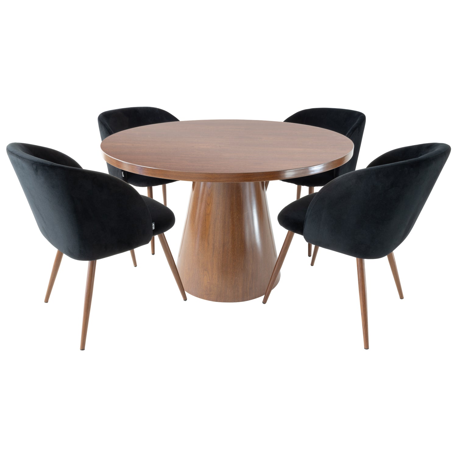Mesa de Comedor Lagos Nogal 120cm