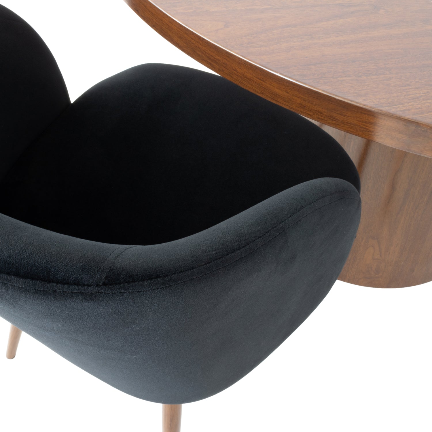 Mesa de Comedor Lagos Nogal 120cm