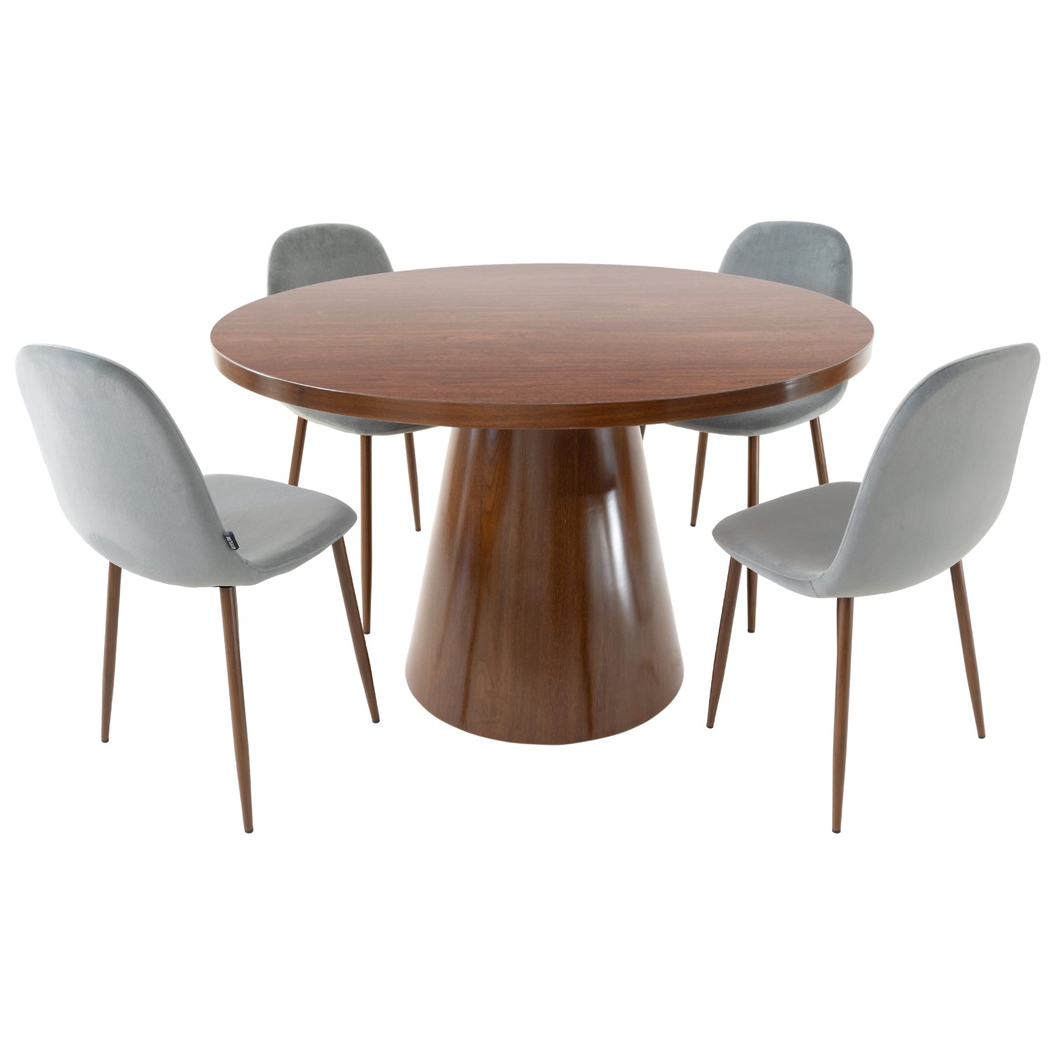 Mesa de Comedor Lagos Nogal 120cm