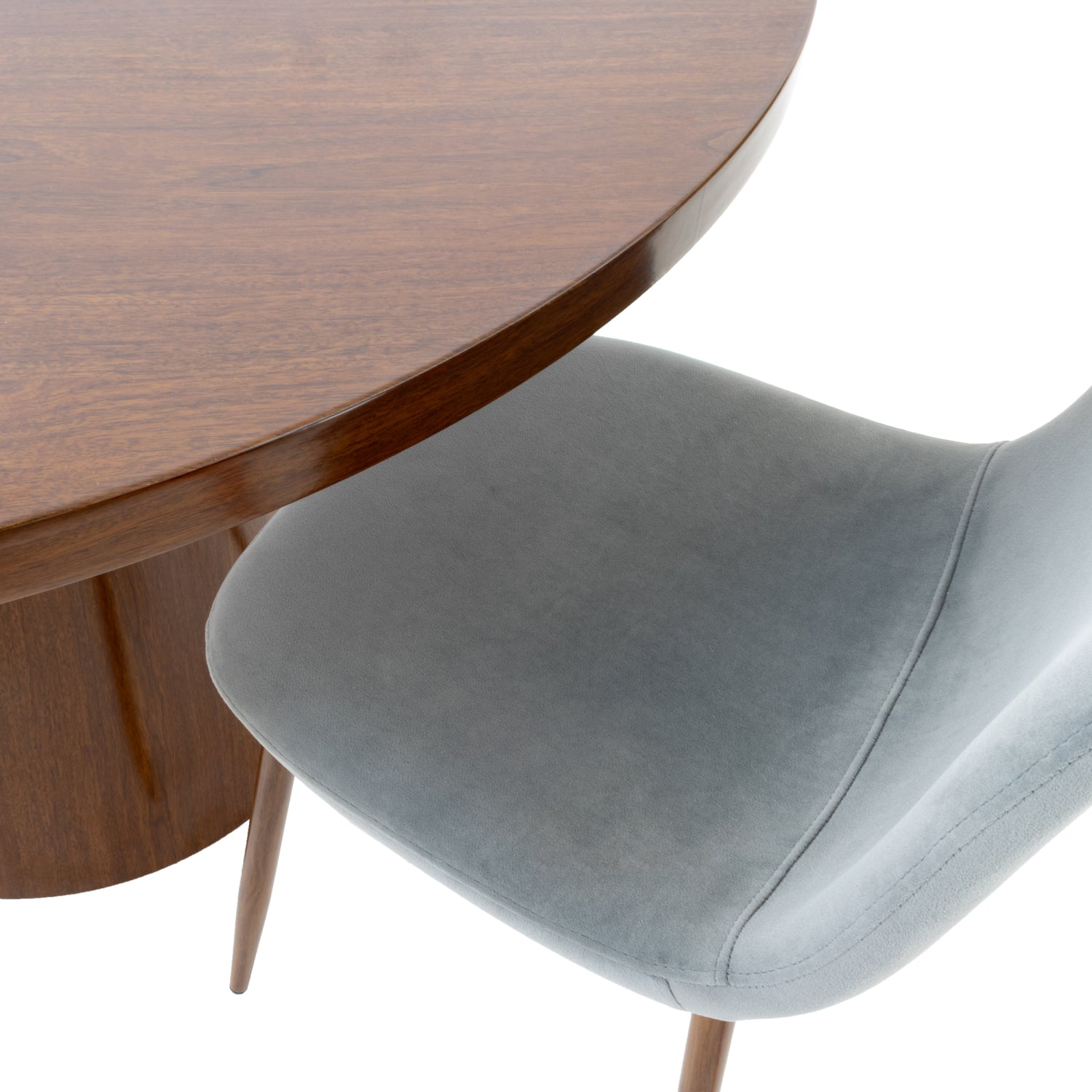 Mesa de Comedor Lagos Nogal 120cm