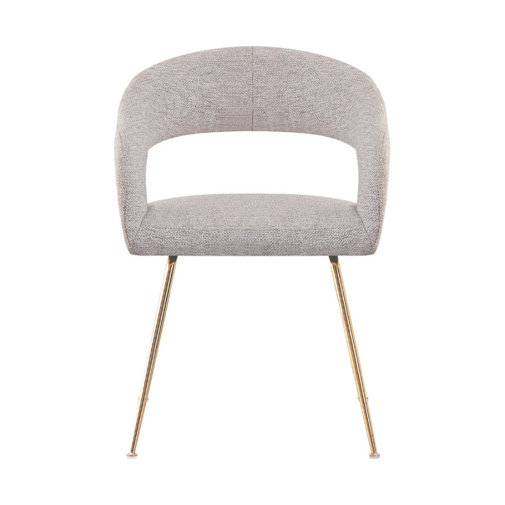 Silla Matera Beige Vista Frontal