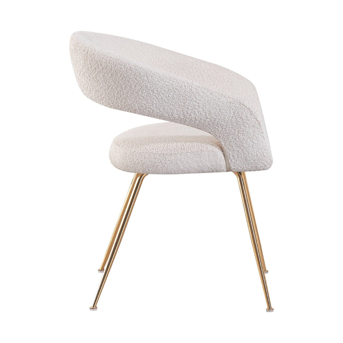 Silla Matera Beige Vista Lateral 