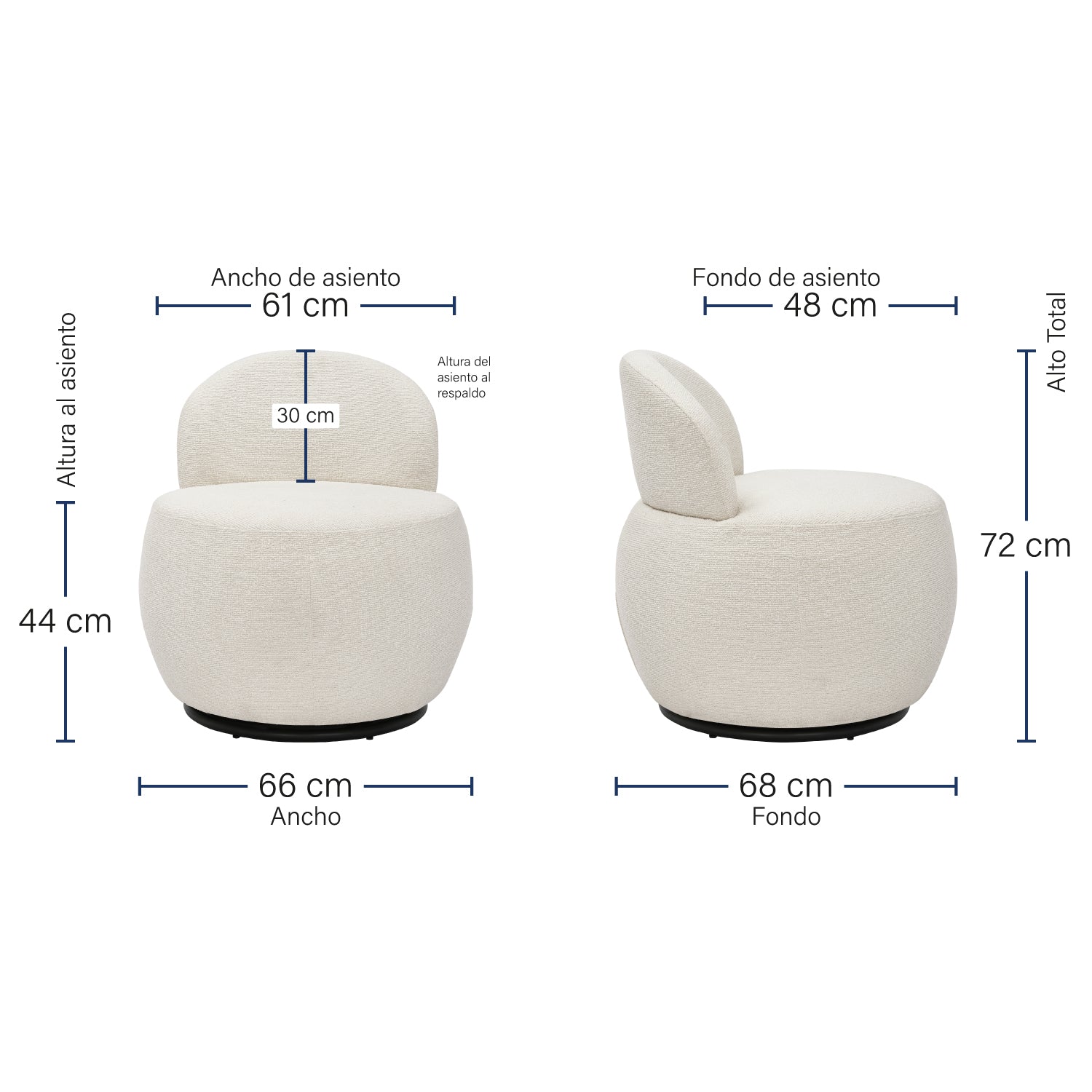 Sillón Giratorio Finlandia