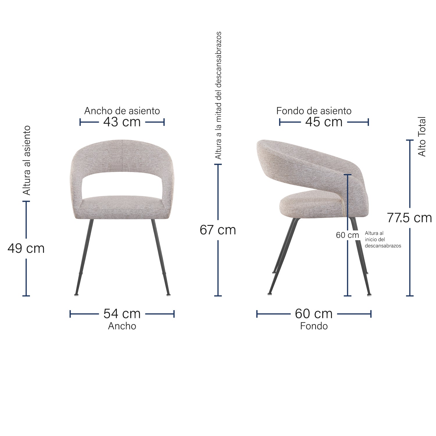 Silla Matera Pata Negra