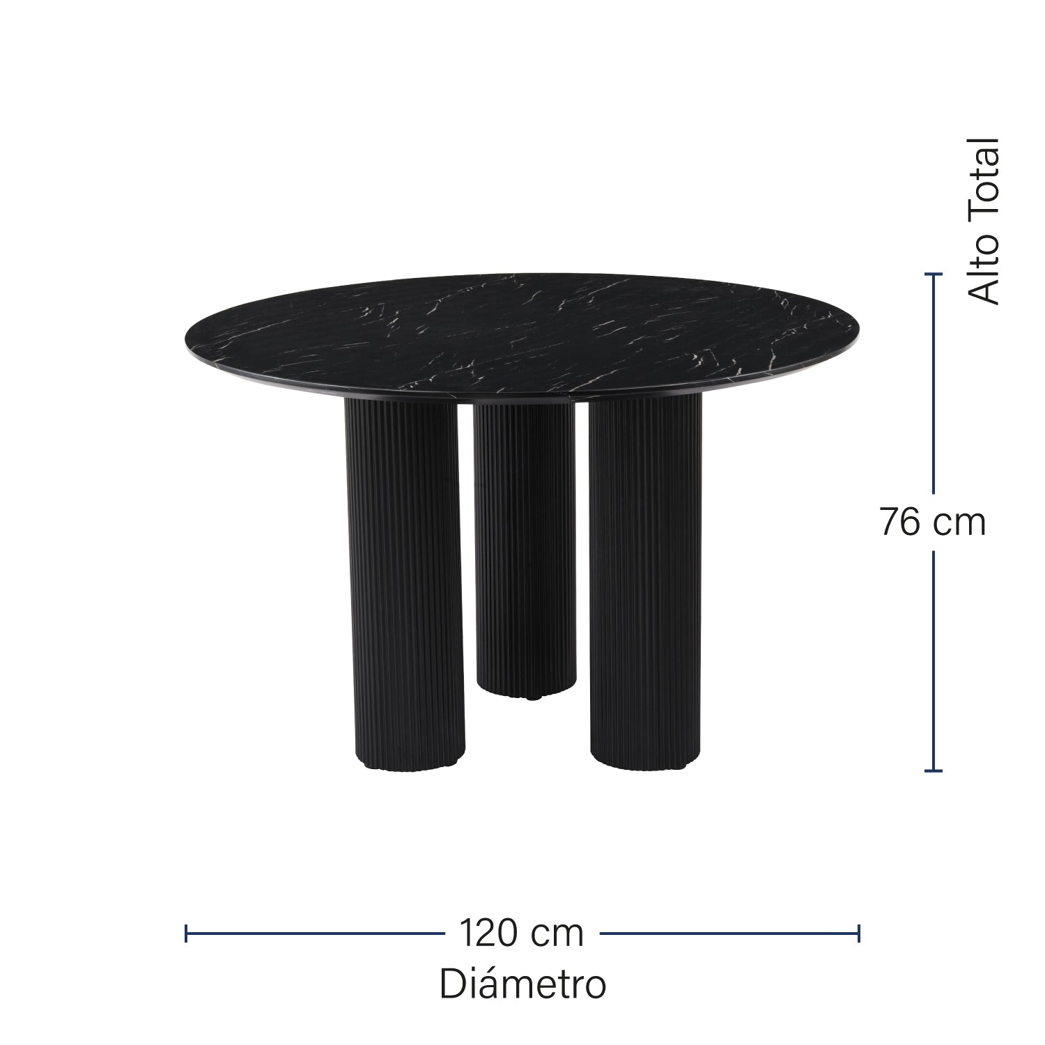 Mesa de Comedor Kos N 120cm