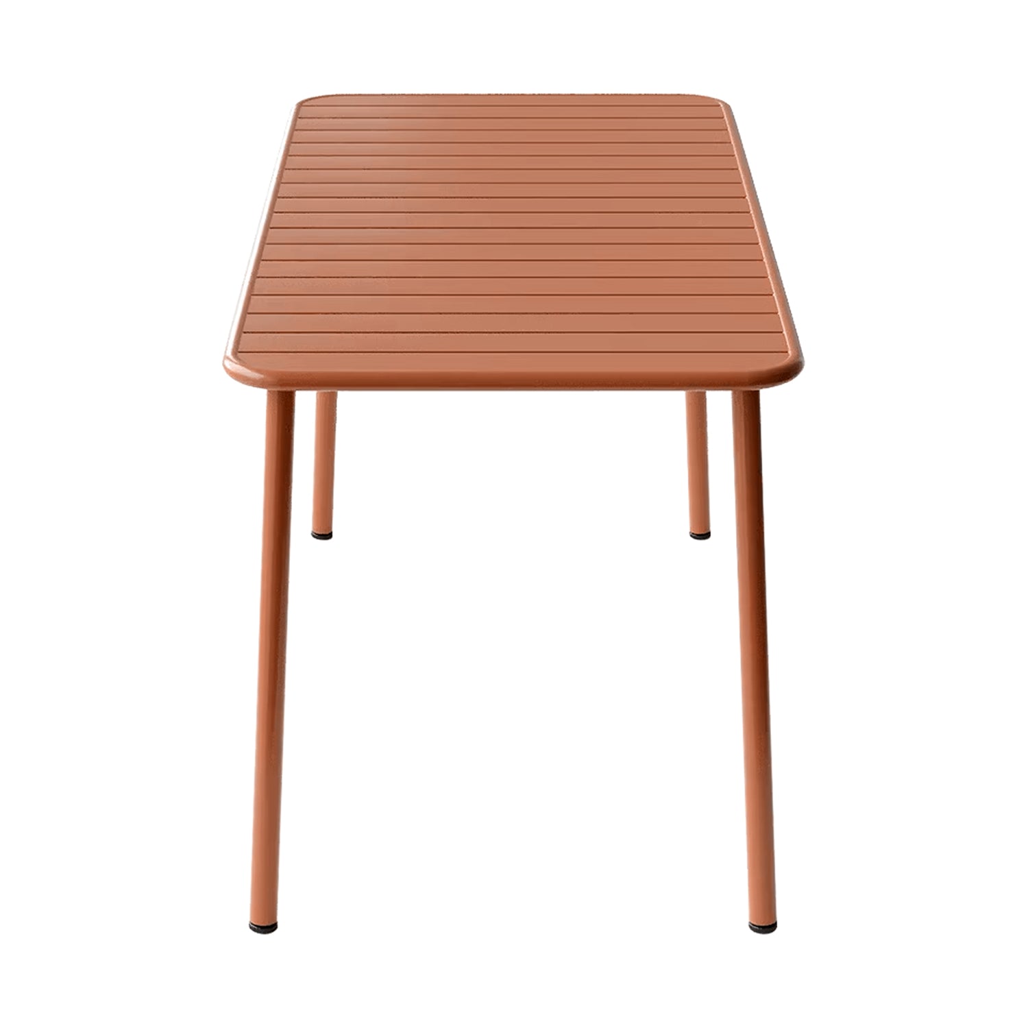 MESA EXT FORMENTERA NARANJA VISTA FRONTAL SUP