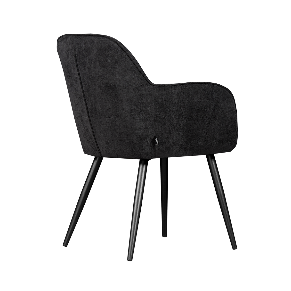 Sillas Manchester Negra Vista en Perspectiva