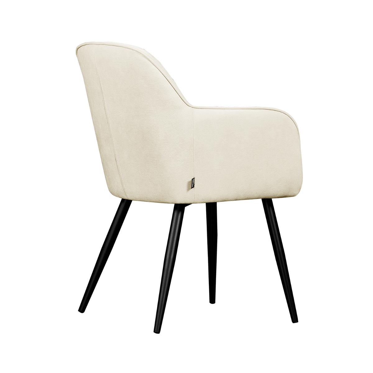 Sillas Manchester Beige Vista en Perspectiva Trasera