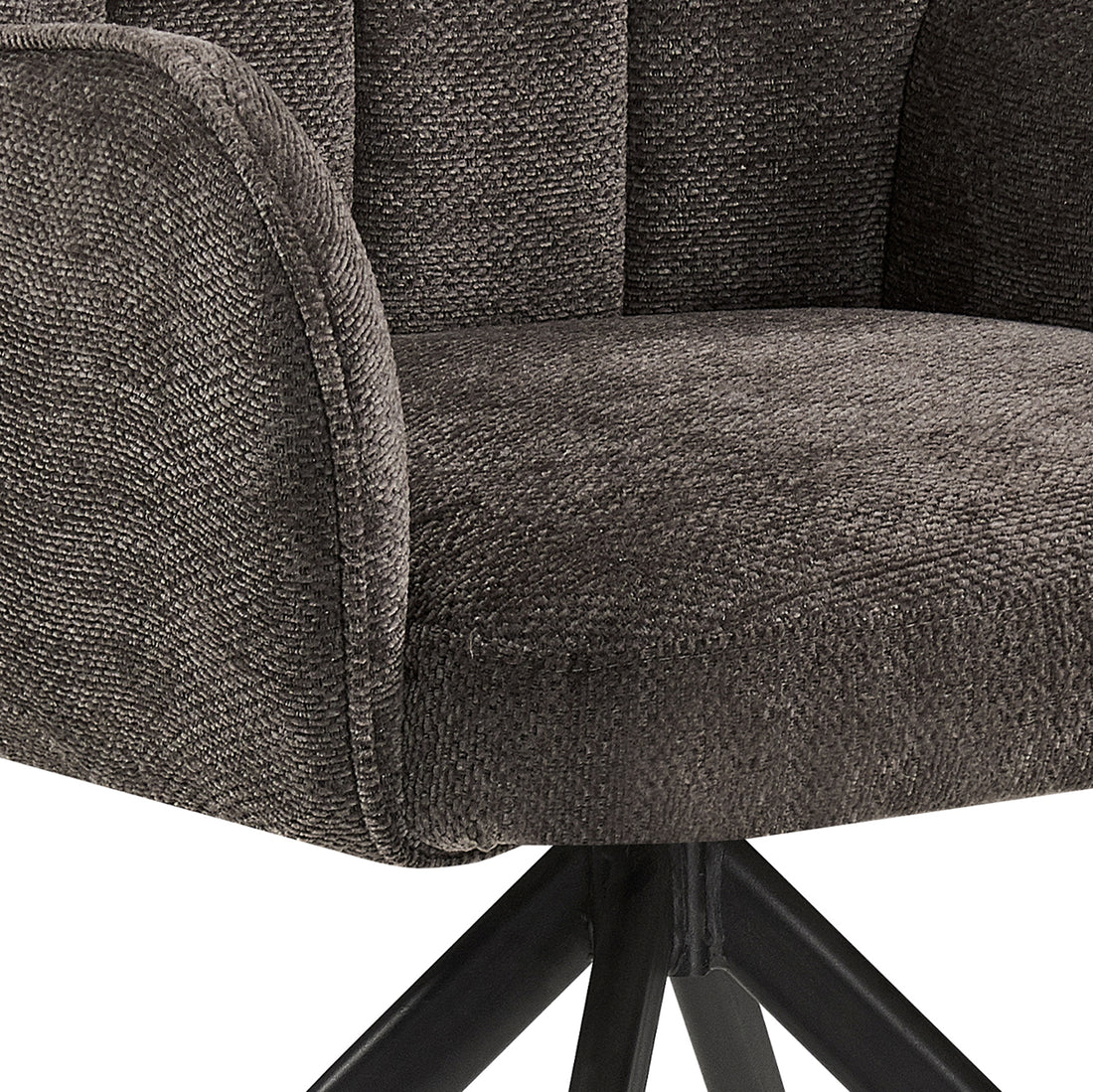 Silla Amsterdam Gris, vista de detalle
