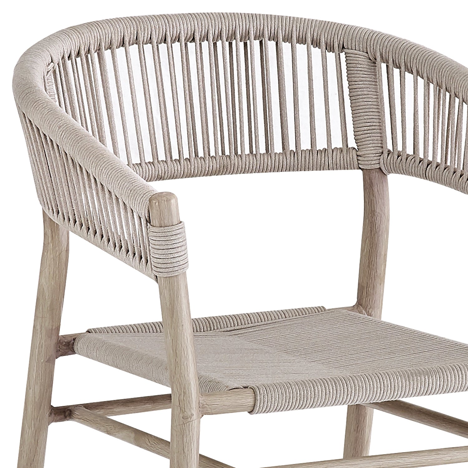 Set de 2 bancos de exterior Bali