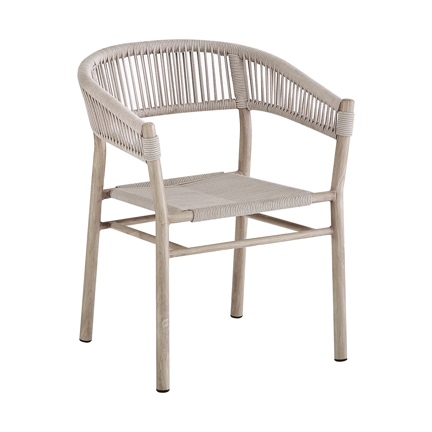 Set de 4 sillas de exterior Bali