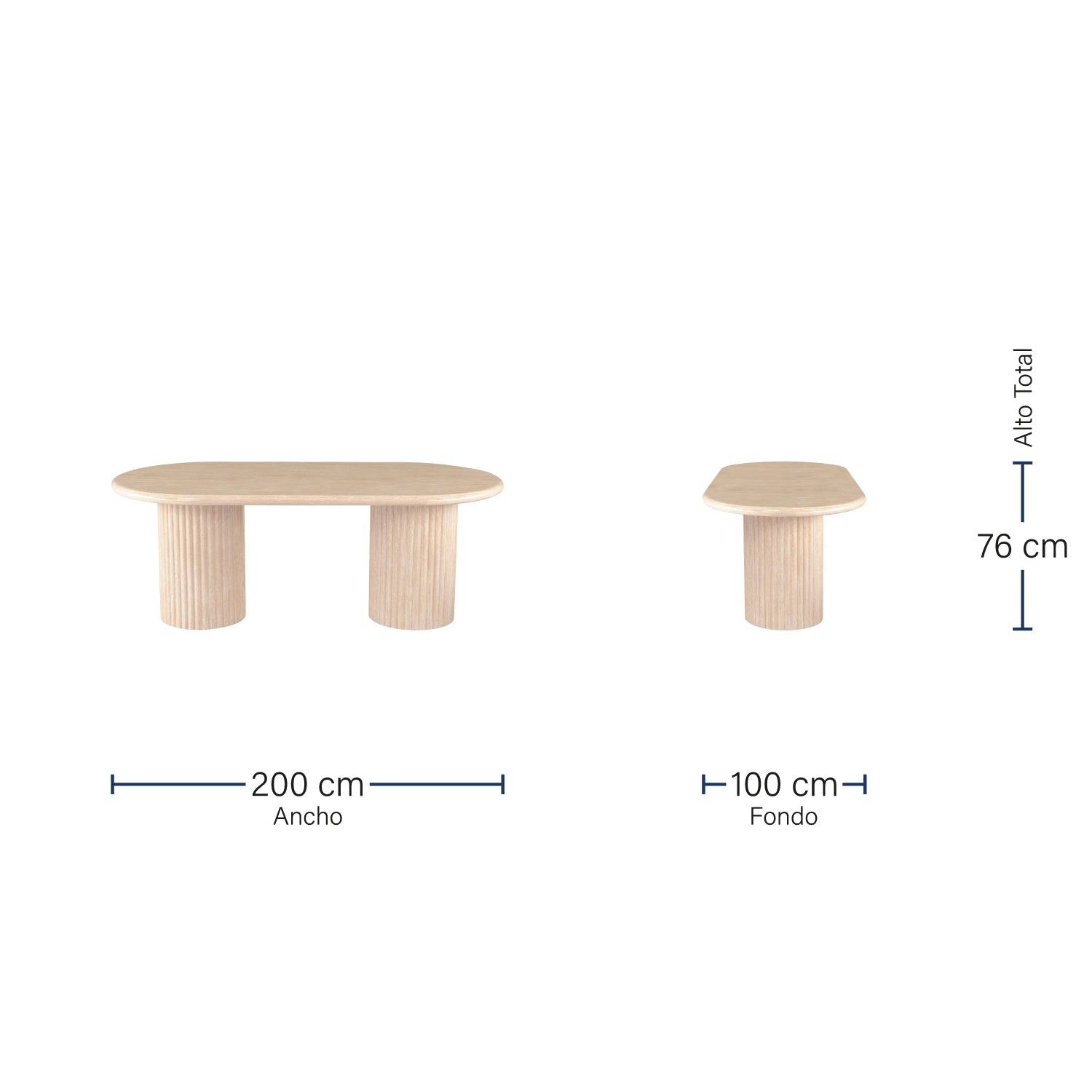 Mesa de Comedor Riad 200cm