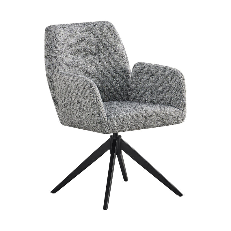 Silla Santiago Gris Vista en Perspectiva