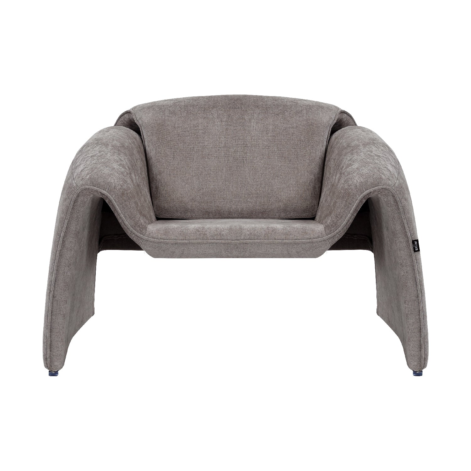SILLON MELBOURNEE MARRÓN VISTA FRONTAL
